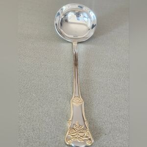 Royal Albert Old Country Roses Stainless Steel Ladle - vintage